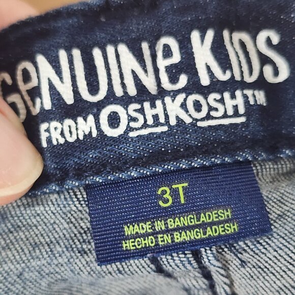 OshKosh B'gosh Kids Blue Patterned Jeans - Picture 14 of 16